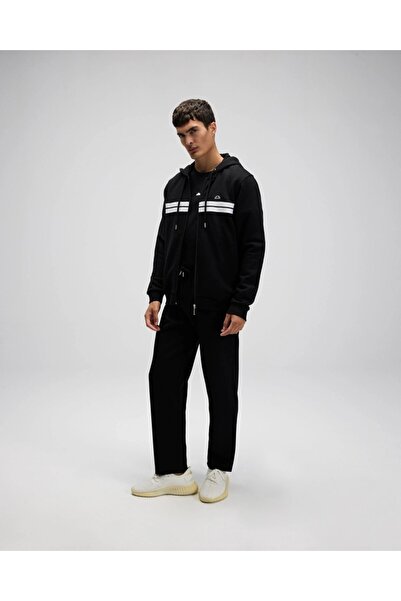 Ellesse EM617-BK Мъжка черна суитшърт с качулка