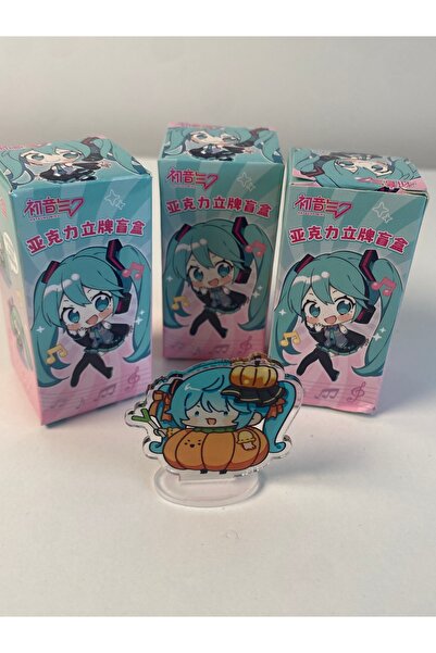 İnci Hatsune Miku Anime Akrilik Mini Sürpriz 2D Figür 1ADET Anime Karakterli Figür