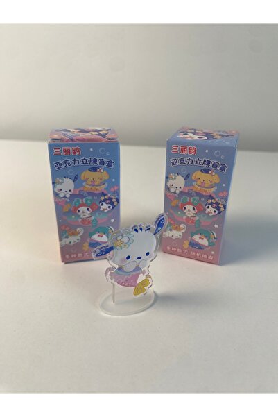 İnci Sanrio Karakter Akrilik Sürpriz Mini 2D Figür 1 ADET Kuromi MyMelody Cin...