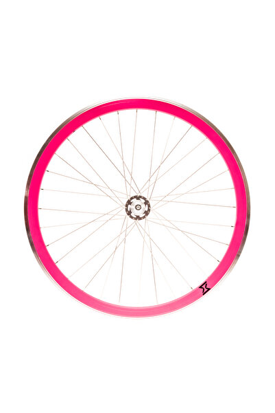 KlaussTech Front Wheel Speed/Fixie Sxt Pink 700-32h 40 Mm