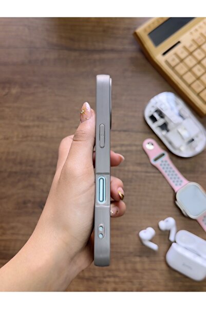 MTL iPhone 16 Compatible Premium Leather Textured Shock-Resistant Nasal Silicone Case