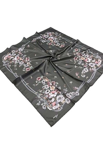 Armine Спортивний шарф з твілу - 8533-94 Фуме