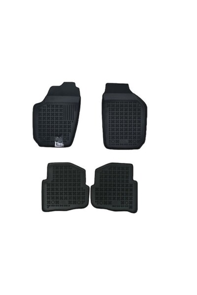 ART Set de 4 covorașe auto din cauciuc tip tavă pentru Seat Ibiza 2002-2008 - Negru