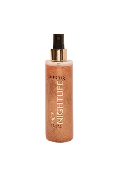 ESOTIQ Women's Parfum Body Mist Shimmer Vanilla & Oriental Flowers 200ml Glowing Skin | Nightlife