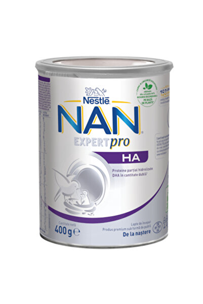 Nestle Formulă de lapte praf pentru sugari NAN EXPERTpro HA, 400 g, de la naș...