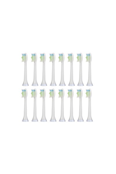 KOMA Set of 16 Philips Sonicare replacement toothbrushes compatible with NK55