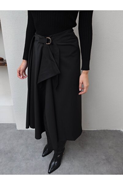 ESRAHELVACI Buckle Pareo Skirt