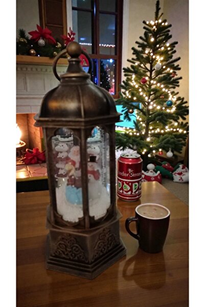 FAMEMUS ACCESSORY Kulübe Şeklinde Kar Püskürtücü Yılbaşına Özel Neol baba ve ...