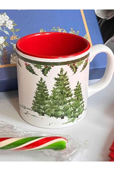 ROSSEV Gift Christmas Pine Mug Set with Gift Box
