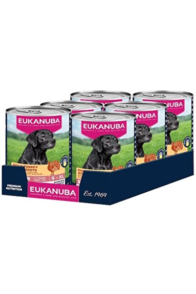 Eukanuba Senior Wet Dog Food - Turkey & Carrots, Grain-Free, 6x400g, All Breeds