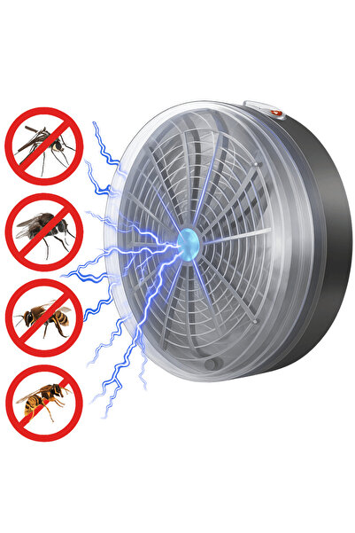 OferteTop Solar-Charging Mosquito and Fly Repellent Device, Portable and