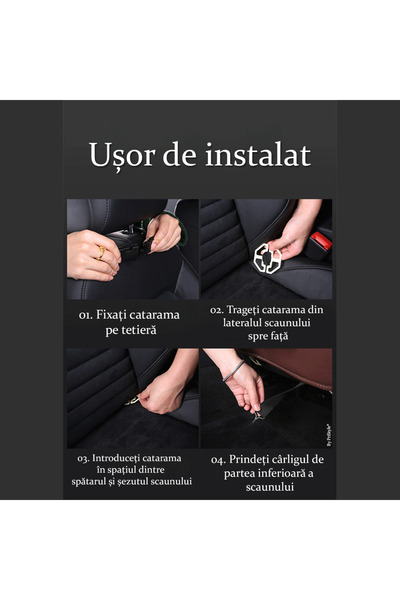 PriStyle Multifunctional Car Seat Back Organizer, Premium Eco-Leather, PriStyle®