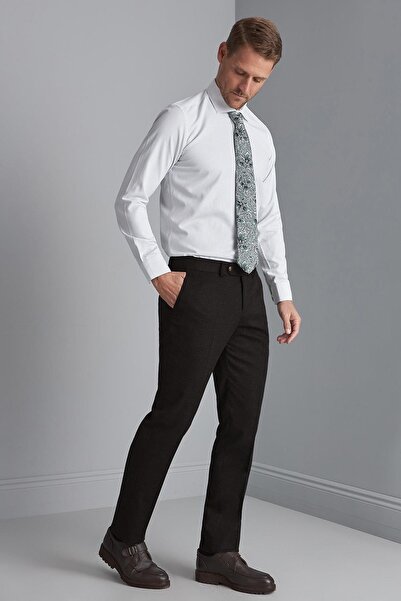 İgs Чорні штани Regular Fit, зручний крій, нормальний пояс, прямі штани