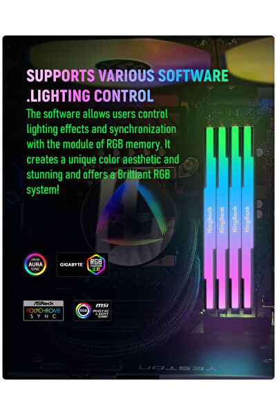 KingBank DDR5-6000MHz-BLACK-CL36