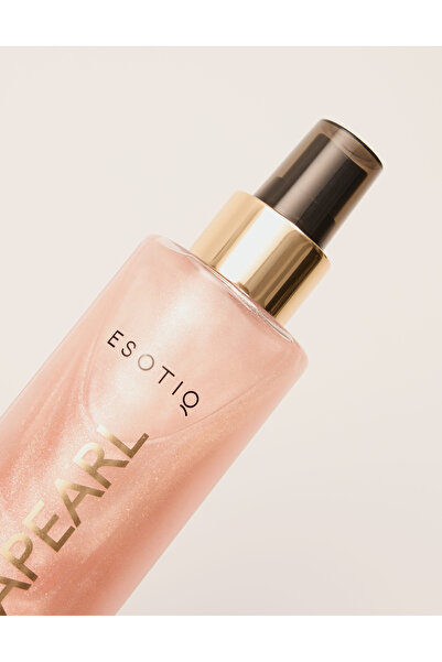 ESOTIQ Women's Parfum Body Mist Shimmer Vanilla & Oriental Flowers 200ml Glowing Skin | Seapearl