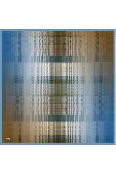 Armine 8014-09 موديل وشاح رياضي باللون الأخضر الداكن