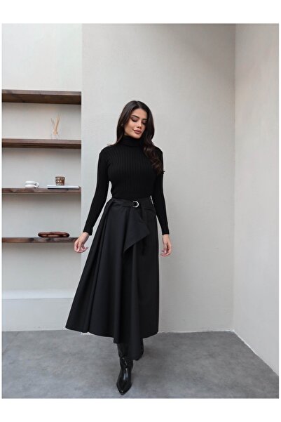 ESRAHELVACI Buckle Pareo Skirt