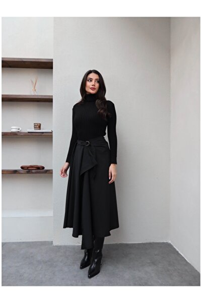 ESRAHELVACI Buckle Pareo Skirt