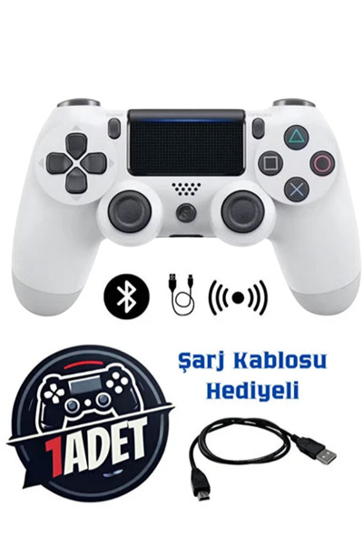 Smith Doubleshock Ps 4 Kablosuz Joystick Tablet Telefon Pc Uyumlu Titreşimli Oyun Kolu 1 Adet