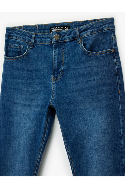 Koton Бавовняні завужені джинсові штани з регулярною талією - Michael Jean