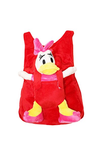 Recostore Rucsac cocolino cu jucarie de plus Daisy Duck 32x25x12 cm