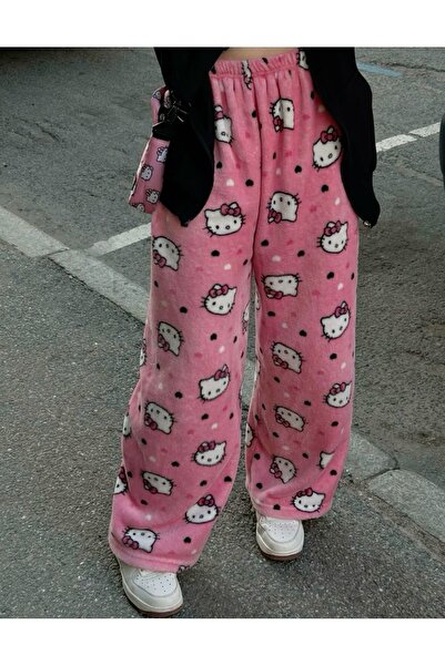 Belle Vie 01 Hello Kitty Peluş Eşofman Altı