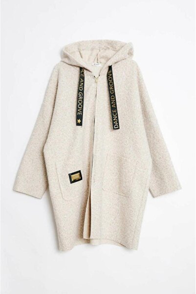 Marka Giyim Oversized Buklet Cardigan