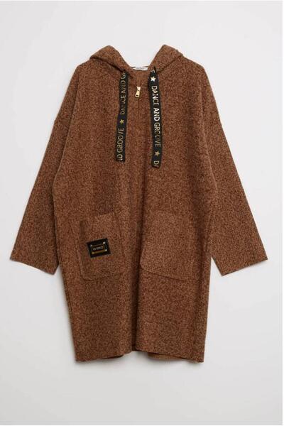 Marka Giyim قصة فضفاضة سترة بوكليت