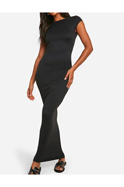 BOOHOO Long dress, black