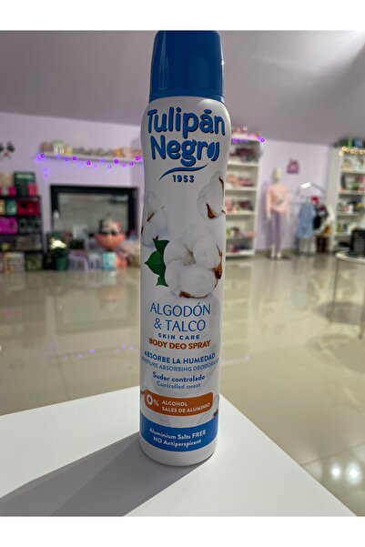 Tulipan Negro Spray deodorant Algodon & Talco