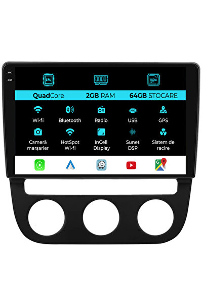 NavStore Navigatie Dedicata Volkswagen Golf5/Jetta (2004-2009), 10Inch, 2Gb R...