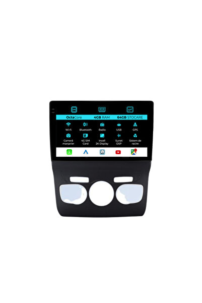 NavStore Dedicated Navigation Citroen C4L (2013-2016), 2K, 4Gb Ram, 64Gb Storage, Carplay