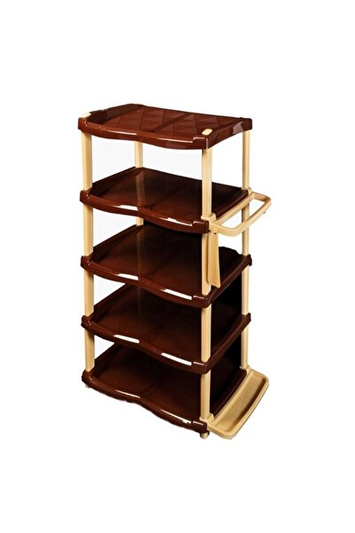 OEM SHOE RACK with 5 shoe shelves, 47x33x65 cm