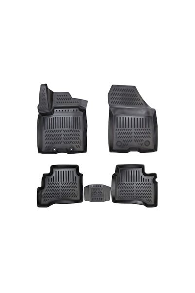OEM Set de 4 covorașe auto pentru Suzuki Swift (2023-prezent), cauciuc, cu cl...
