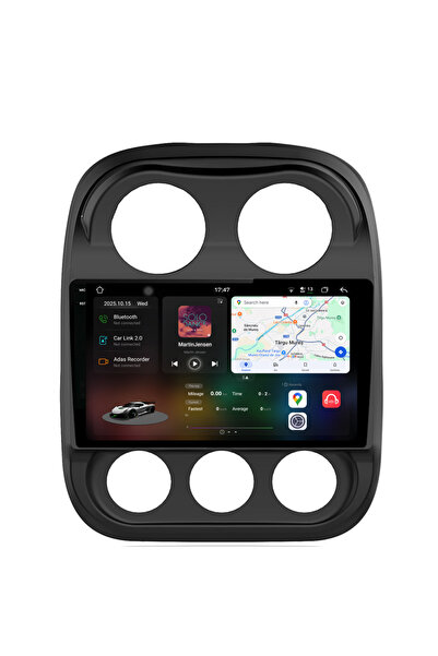 NavStore Ειδικό σύστημα πλοήγησης Jeep Compass (2010-2016), 2K, 12Gb Ram, 256...