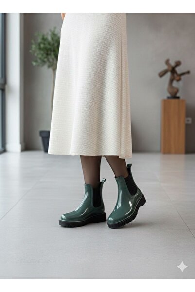 Northoflondon Women's Elastic Rain Boots