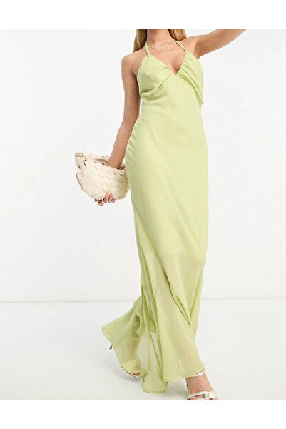 Evendi Long dress, Green