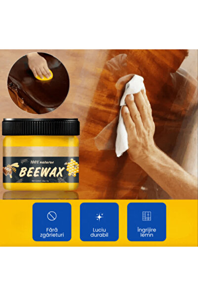 OferteTop Professional Wax for Polishing Furniture and Wooden Floors (80g)