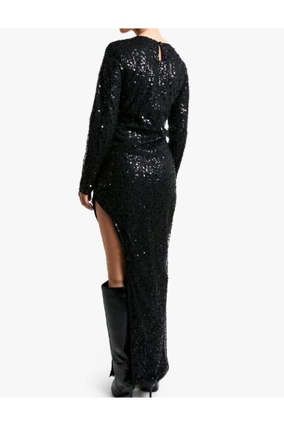 BOOHOO Long dress, Black