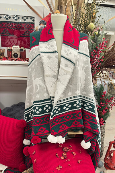 ZEBRACASA Snow Set Kırlentli Tv Battaniyesi