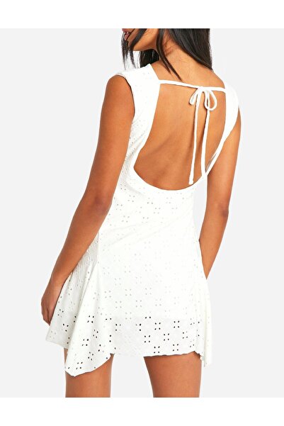 BOOHOO Short dress, White