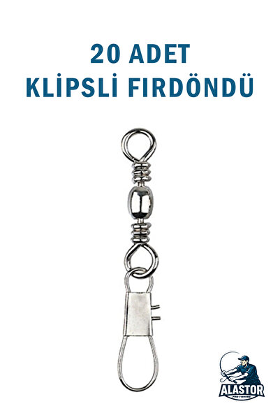 ALASTOR Klipsli Fırdöndü Klipsli Fırdöndü Set Olta İçin Fırdöndü Klipsli