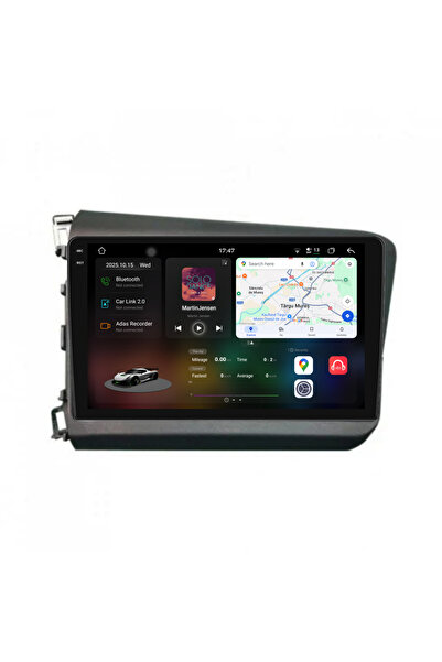 NavStore Dedicated Navigation Honda Civic IX Sedan (2011-2015), 2K, 12Gb Ram, 256Gb Storage, Carplay