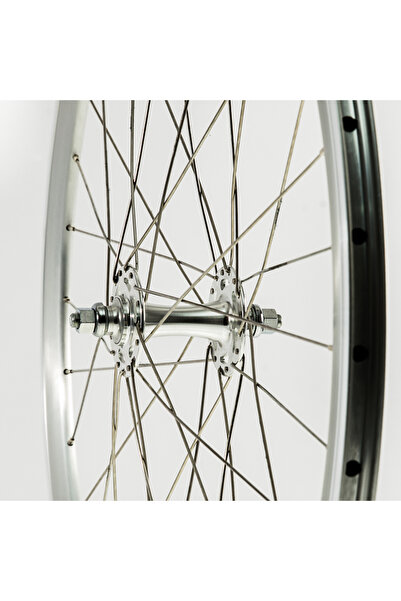 KlaussTech Front Wheel Single Speed Sxt 700-32h 40 Mm Silver
