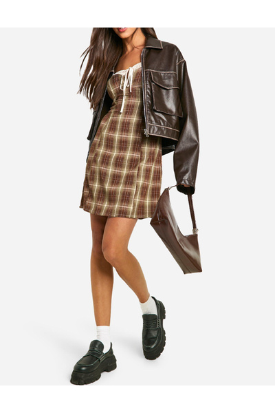 BOOHOO Short dress, Mix colors