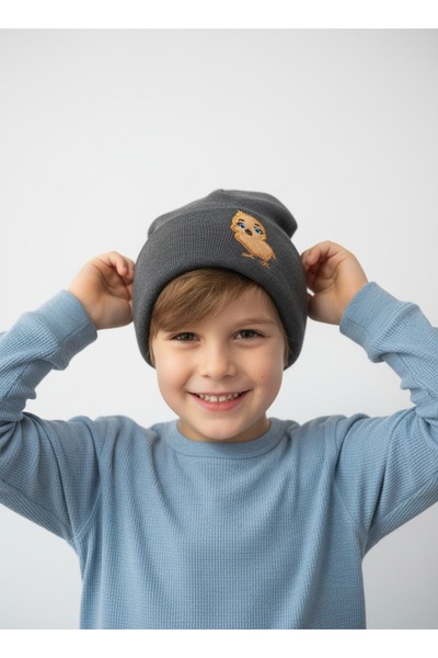 gigigiyim Chick Patterned Unisex Children's Beanie