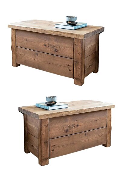 Bamena Wood Anzer Ahşap Komodin