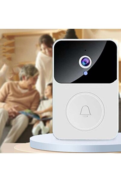 Jmary جرس باب ذكي مزود بتقنية الفيديو عالي الدقة، ونظام اتصال داخلي صوتي قابل...