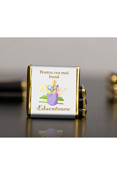 OEM Set 10 bucăți mici de ciocolată „Cel mai bun profesor”