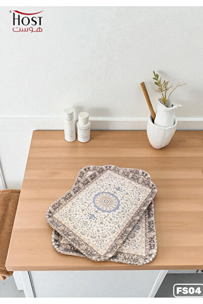 AL-HMAMMAMI Elegant decorative two-piece serving tray set